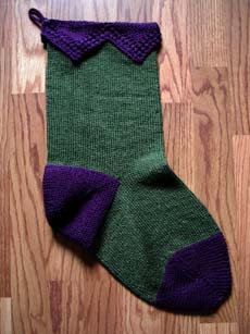 Non-Traditional Christmas Stocking